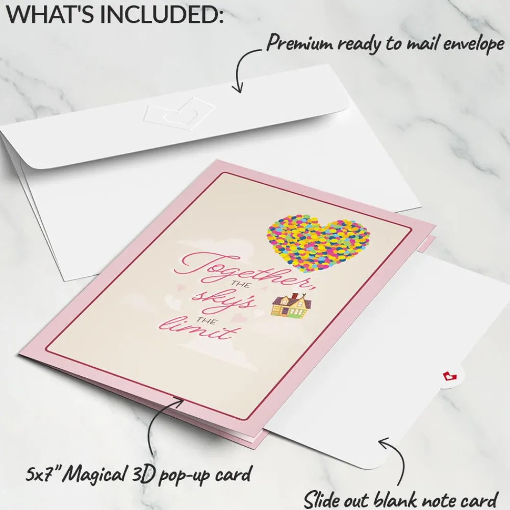 Lovepop Greeting Cards|Valentine'S Day 2/14|Disney and Pixar Up Carl & Ellie Pop-Up Card