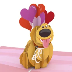 Lovepop Anniversary|Just Because|Disney and Pixar Up Dug Loves You Pop-Up Card