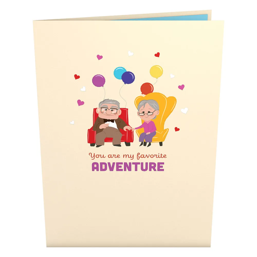 Lovepop Valentine'S Day 2/14|Disney|Disney and Pixar Up My Greatest Adventure Valentine Pop-Up Card