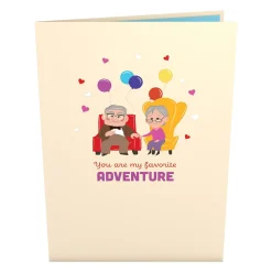 Lovepop Greeting Cards|Anniversary|Disney and Pixar Up My Greatest Adventure Pop-Up Card