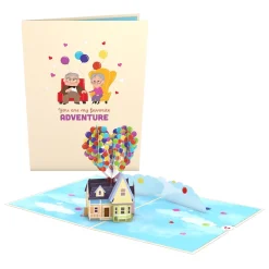 Lovepop Greeting Cards|Anniversary|Disney and Pixar Up My Greatest Adventure Pop-Up Card