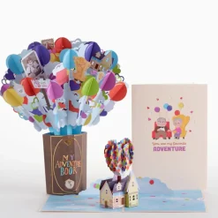 Lovepop Pop-Up Bouquets|Card & Gift Bundles|Disney and Pixar Up My Greatest Adventure Bundle