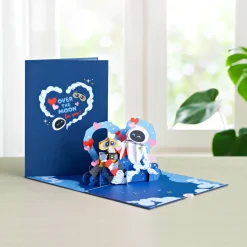 Lovepop Greeting Cards|Anniversary|Disney and Pixar's WALL•E Over The Moon For You Pop-Up Card