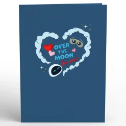 Lovepop Greeting Cards|Anniversary|Disney and Pixar's WALL•E Over The Moon For You Pop-Up Card