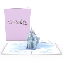 Lovepop Birthday|Baby|Disney Cinderella's Castle Pop-Up Card