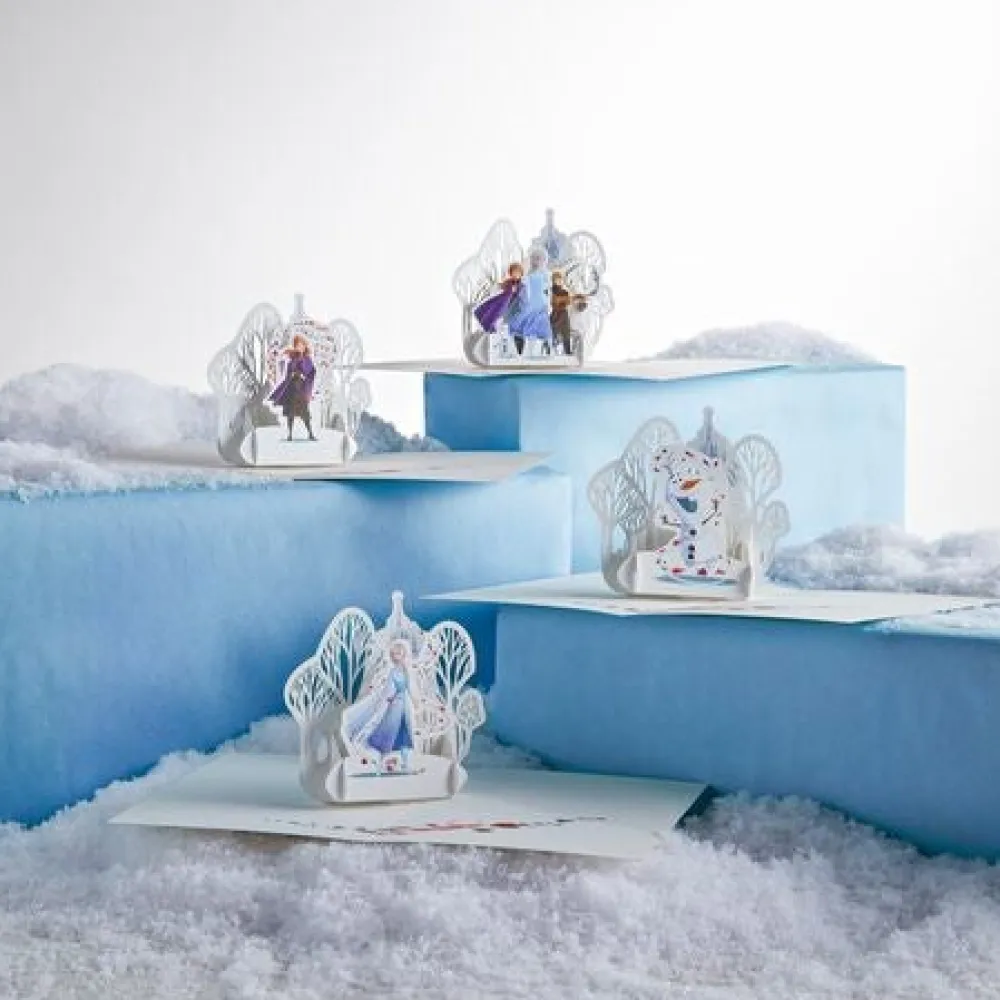 Lovepop Notecards|Christmas 12/25|Disney Frozen 2 Notecards (Assorted 4-Pack)