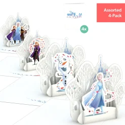 Lovepop Notecards|Christmas 12/25|Disney Frozen 2 Notecards (Assorted 4-Pack)