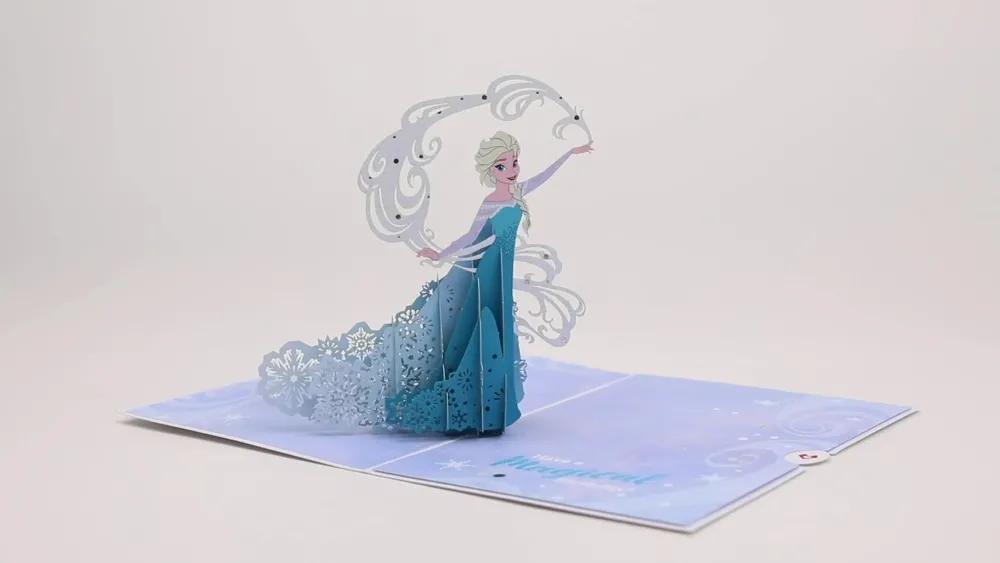 Lovepop Birthday|Kids|Disney Frozen Elsa Birthday Pop-Up Card