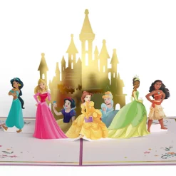 Lovepop Greeting Cards|Birthday|Disney Princess Birthday Dreams Come True Pop-Up Card