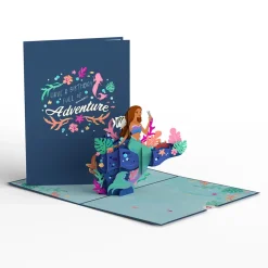 Lovepop Birthday|Disney|Disney The Little Mermaid Birthday Adventure Pop-Up Card