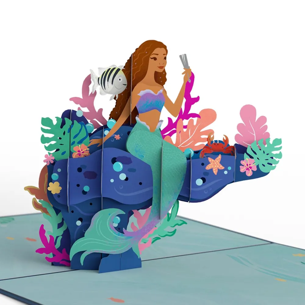 Lovepop Birthday|Disney|Disney The Little Mermaid Birthday Adventure Pop-Up Card