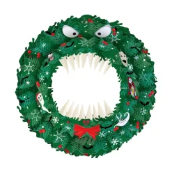 Lovepop Decor|Christmas 12/25|Disney Tim Burton's The Nightmare Before Christmas Monster Wreath