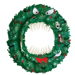 Lovepop Decor|Christmas 12/25|Disney Tim Burton's The Nightmare Before Christmas Monster Wreath