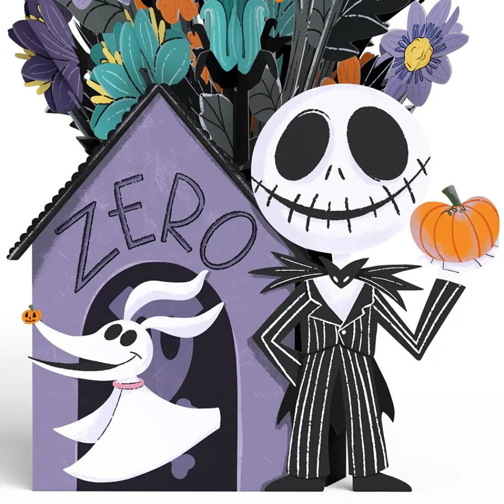 Lovepop Pop-Up Bouquets|Flower Buds|Disney Tim Burton’s The Nightmare Before Christmas Jack Skellington Flower Buds Bouquet