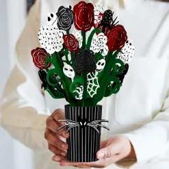 Lovepop Pop-Up Bouquets|Decor|Disney Tim Burton’s The Nightmare Before Christmas Seriously Spooky Bouquet
