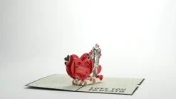 Lovepop Anniversary|Valentine'S Day 2/14|Disney Tim Burton's The Nightmare Before Christmas Love You to Death Pop-Up Card