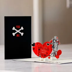 Lovepop Anniversary|Valentine'S Day 2/14|Disney Tim Burton's The Nightmare Before Christmas Love You to Death Pop-Up Card