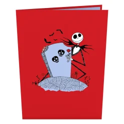 Lovepop Pop-Up Bouquets|Disney|Disney Tim Burton's The Nightmare Before Christmas Card with Mini Bouquet