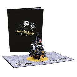 Lovepop Greeting Cards|Christmas 12/25|Disney Tim Burton's The Nightmare Before Christmas Frightful Christmas Pop-Up Card