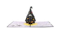Lovepop Greeting Cards|Christmas 12/25|Disney Tim Burton's The Nightmare Before Christmas Frightful Christmas Pop-Up Card