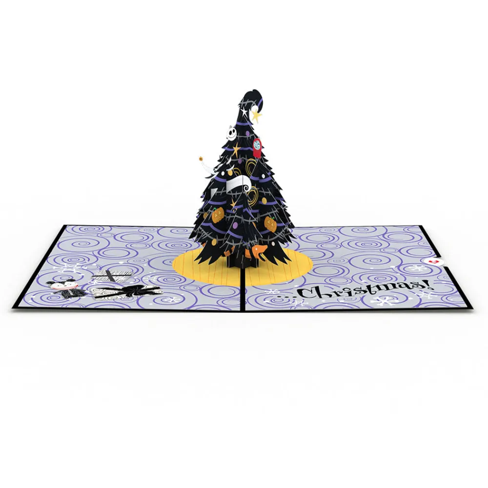 Lovepop Greeting Cards|Christmas 12/25|Disney Tim Burton's The Nightmare Before Christmas Frightful Christmas Pop-Up Card