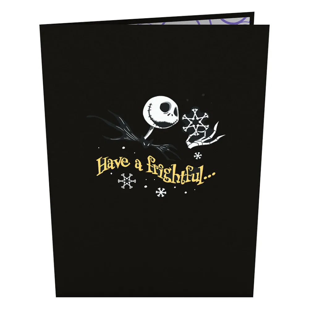 Lovepop Greeting Cards|Christmas 12/25|Disney Tim Burton's The Nightmare Before Christmas Frightful Christmas Pop-Up Card