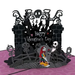 Lovepop Greeting Cards|Valentine'S Day 2/14|Disney Tim Burton's The Nightmare Before Christmas Simply Meant to Be Pop-Up Card
