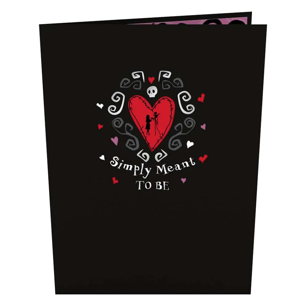 Lovepop Greeting Cards|Valentine'S Day 2/14|Disney Tim Burton's The Nightmare Before Christmas Simply Meant to Be Pop-Up Card