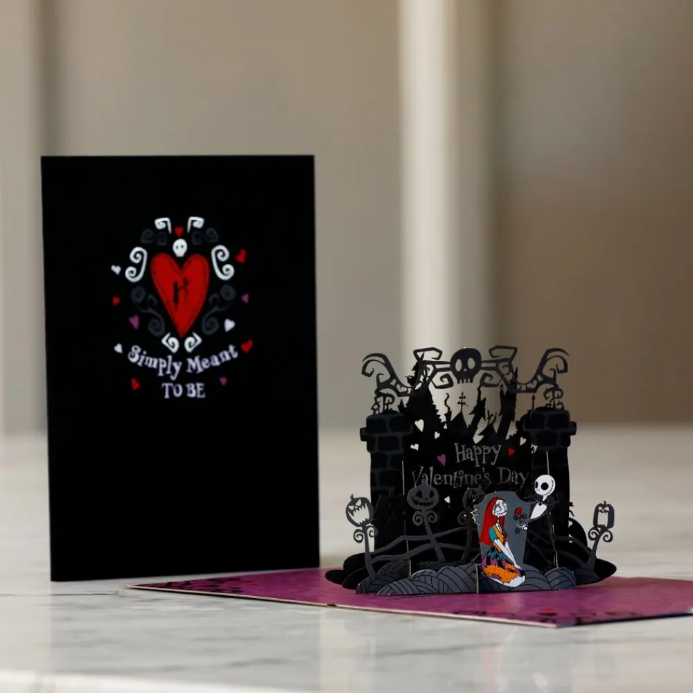 Lovepop Greeting Cards|Valentine'S Day 2/14|Disney Tim Burton's The Nightmare Before Christmas Simply Meant to Be Pop-Up Card