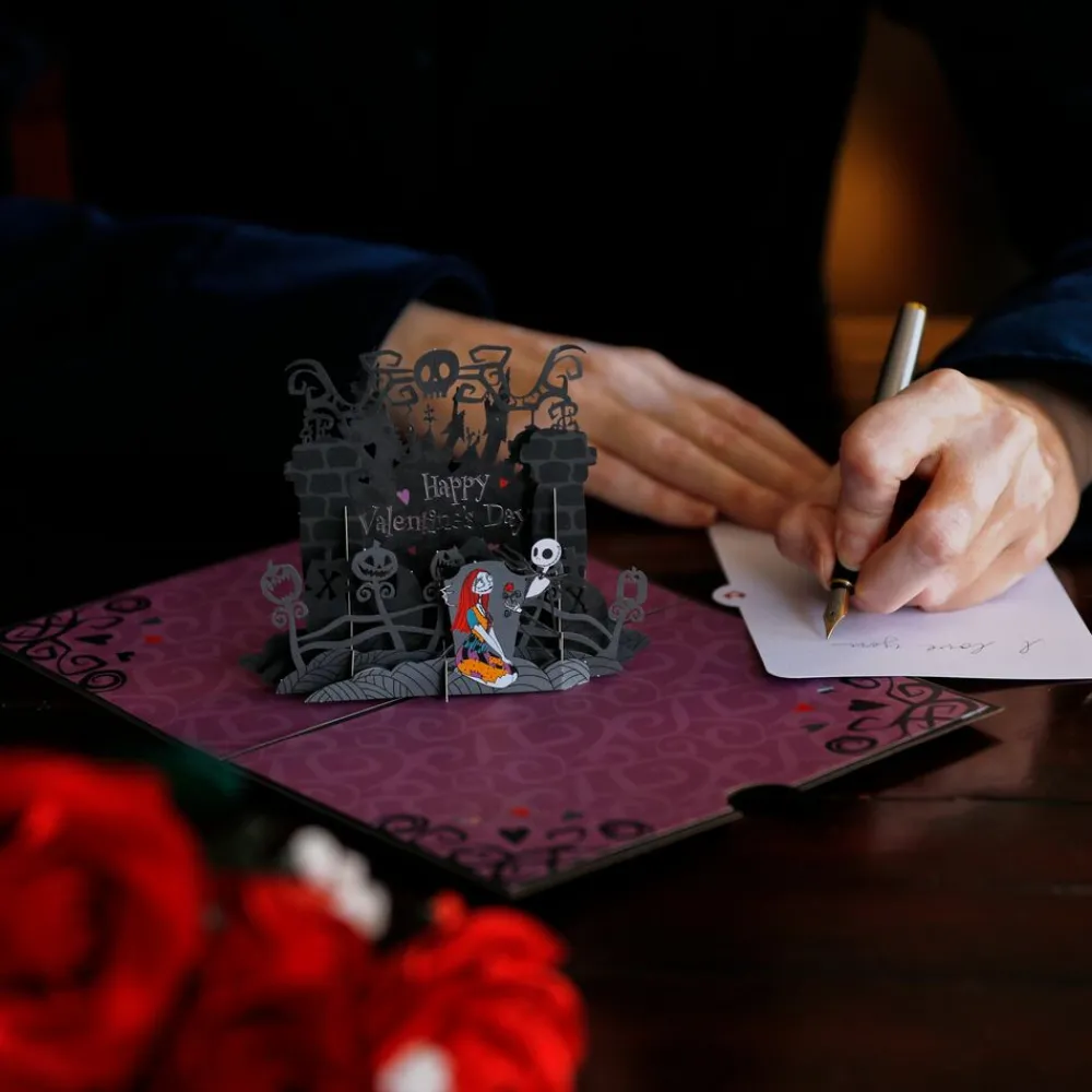 Lovepop Greeting Cards|Valentine'S Day 2/14|Disney Tim Burton's The Nightmare Before Christmas Simply Meant to Be Pop-Up Card