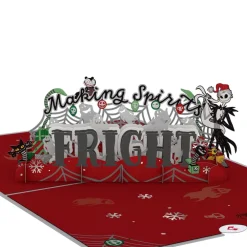 Lovepop Greeting Cards|Christmas 12/25|Disney Tim Burton's The Nightmare Before Christmas Making Spirits Fright Pop-Up Card