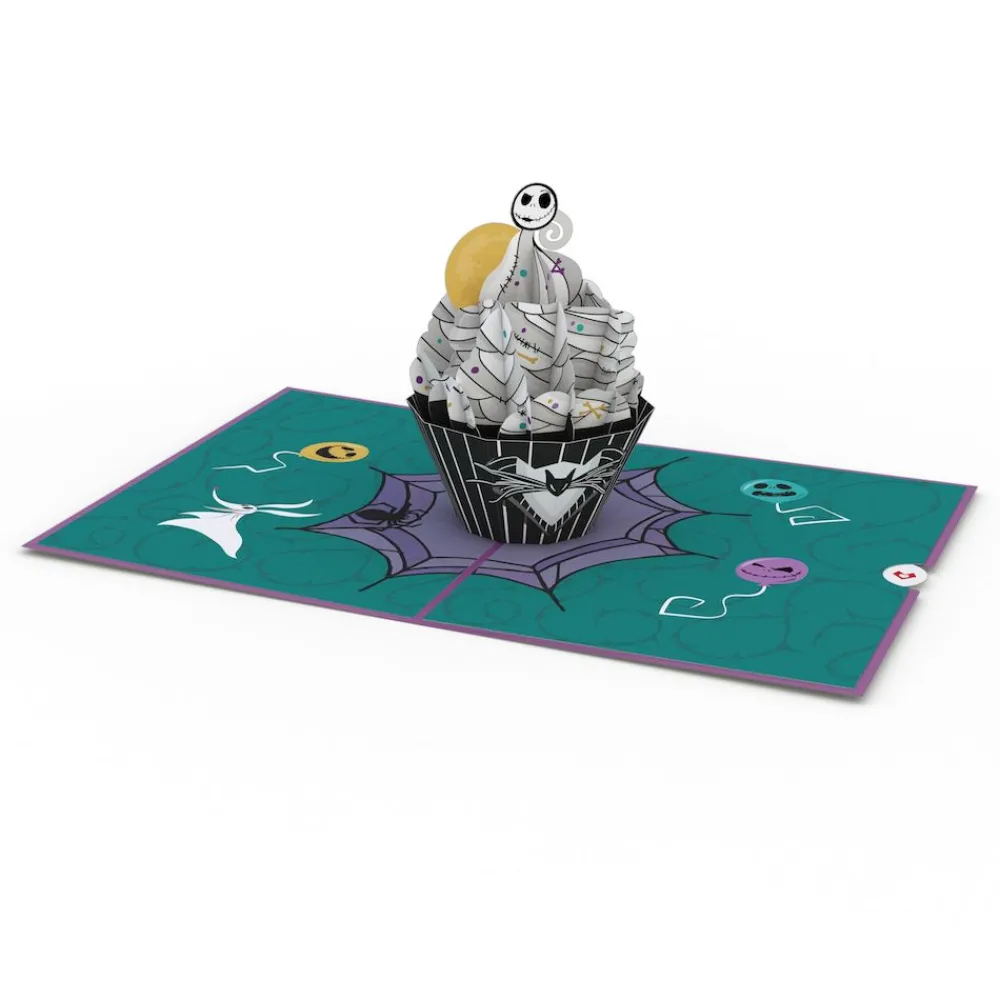 Lovepop Birthday|Kids|Disney Tim Burton's The Nightmare Before Christmas Birthday Cupcake Pop-Up Card