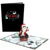 Lovepop Greeting Cards|Christmas 12/25|Disney Tim Burton's The Nightmare Before Christmas Scary Christmas Pop-Up Card