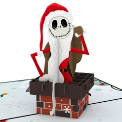 Lovepop Greeting Cards|Christmas 12/25|Disney Tim Burton's The Nightmare Before Christmas Scary Christmas Pop-Up Card