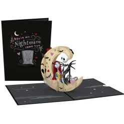 Lovepop Greeting Cards|Valentine'S Day 2/14|Disney Tim Burton's The Nightmare Before Christmas My Nightmare Come True Pop-Up Card