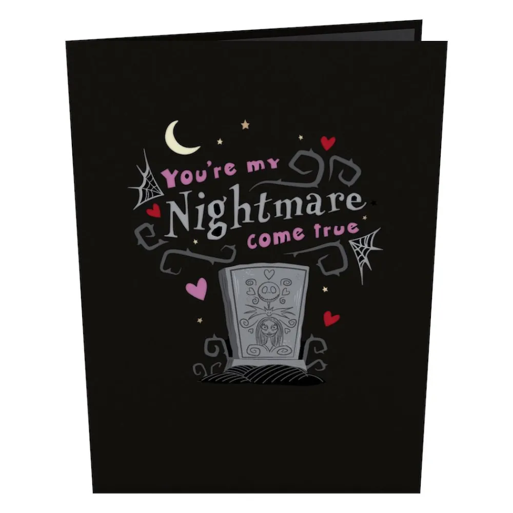 Lovepop Greeting Cards|Valentine'S Day 2/14|Disney Tim Burton's The Nightmare Before Christmas My Nightmare Come True Pop-Up Card