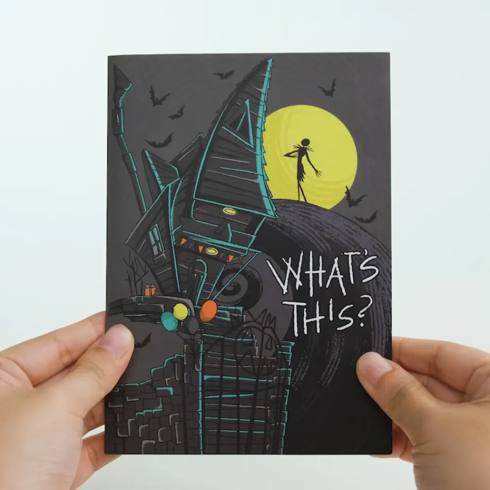 Lovepop Greeting Cards|Birthday|Disney Tim Burton's The Nightmare Before Christmas Jack Skellington Birthday Pop-Up Card