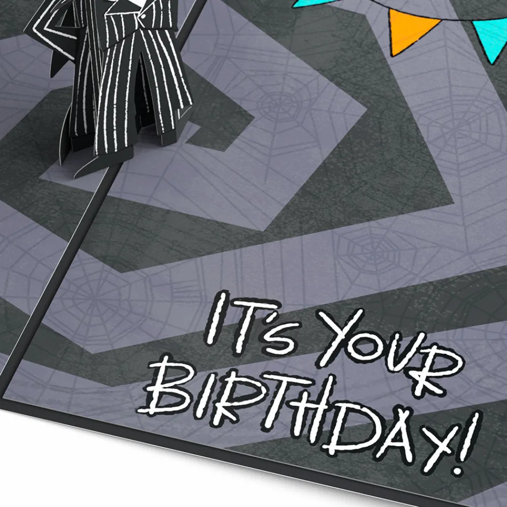 Lovepop Greeting Cards|Birthday|Disney Tim Burton's The Nightmare Before Christmas Jack Skellington Birthday Pop-Up Card