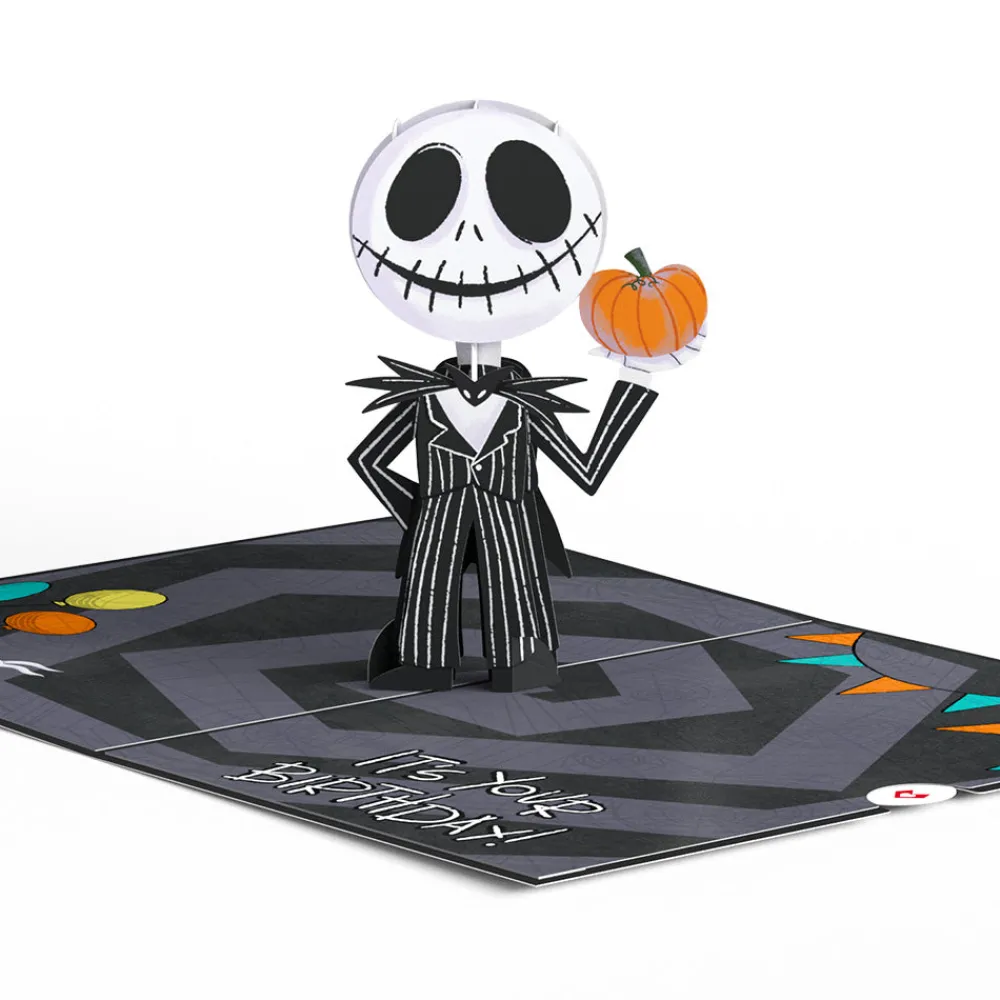 Lovepop Greeting Cards|Birthday|Disney Tim Burton's The Nightmare Before Christmas Jack Skellington Birthday Pop-Up Card