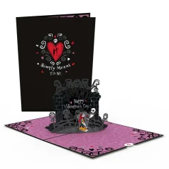Lovepop Pop-Up Bouquets|Card & Gift Bundles|Disney Tim Burton's The Nightmare Before Christmas Enchanted Love Bundle