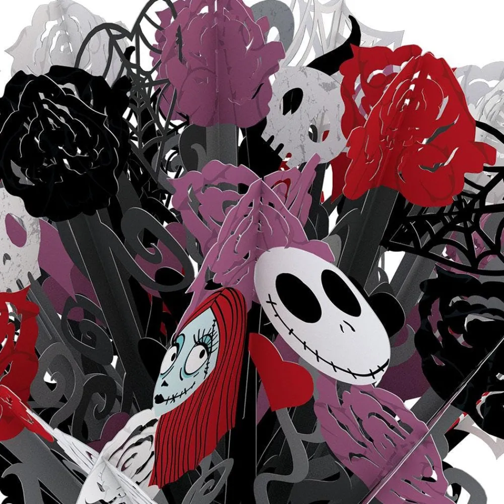 Lovepop Pop-Up Bouquets|Card & Gift Bundles|Disney Tim Burton's The Nightmare Before Christmas Enchanted Love Bundle