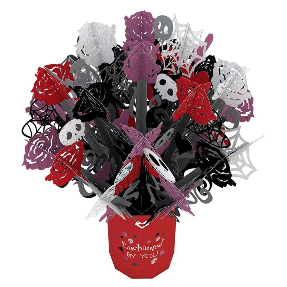 Lovepop Pop-Up Bouquets|Card & Gift Bundles|Disney Tim Burton's The Nightmare Before Christmas Enchanted Love Bundle