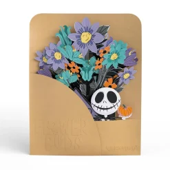 Lovepop Pop-Up Bouquets|Card & Gift Bundles|Disney Tim Burton’s The Nightmare Before Christmas Birthday Pop-Up Card & Flower Buds Bouquet Bundle