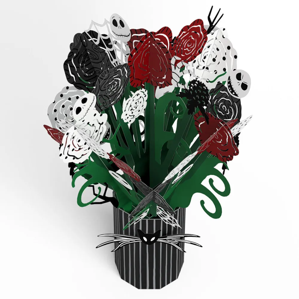 Lovepop Pop-Up Bouquets|Card & Gift Bundles|Disney Tim Burton's The Nightmare Before Christmas Spooky Bundle