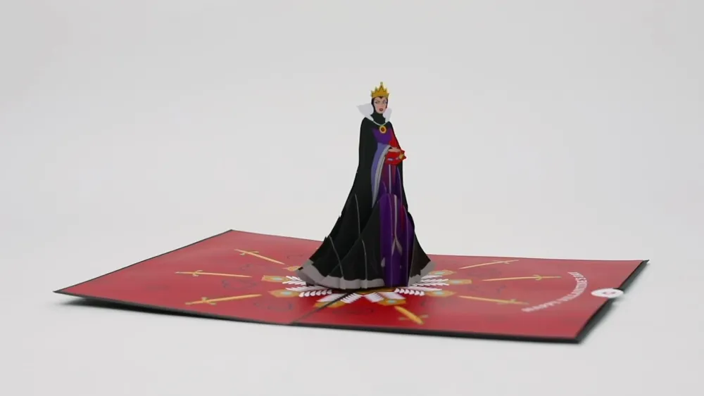 Lovepop Greeting Cards|Valentine'S Day 2/14|Disney Villains Evil Queen Villaintine Pop-Up Card