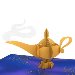 Lovepop Greeting Cards|Birthday|Disney's Aladdin Magic Lamp Pop-Up Card