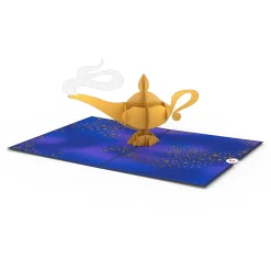 Lovepop Greeting Cards|Birthday|Disney's Aladdin Magic Lamp Pop-Up Card