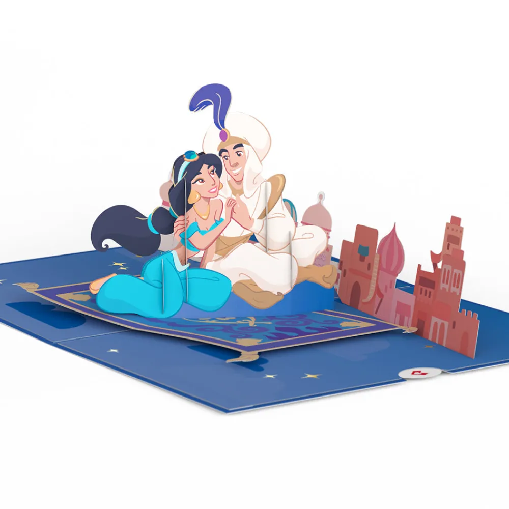 Lovepop Greeting Cards|Valentine'S Day 2/14|Disney’s Aladdin Whole New World Valentine Pop-Up Card