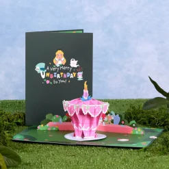 Lovepop Birthday|Kids|Disney's Alice in Wonderland Merry Unbirthday Pop-Up Card