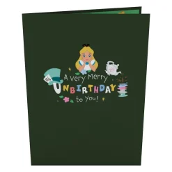 Lovepop Birthday|Kids|Disney's Alice in Wonderland Merry Unbirthday Pop-Up Card